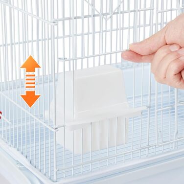 Клітка для птахів Yaheetech з іграшками, драбинкою та аксесуарами, для хвилястих папуг, корел, амадин та інших дрібних папуг