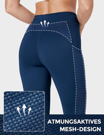 Легінси для верхової їзди FitT4 для дівчаток та жінок, дихаючі та еластичні, з силіконовими колінцями та верхньою частиною, для верхової їзди та велосипеда (Морська синя, XS)