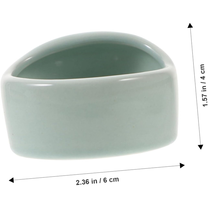 Набір мисок для хом'яків та дрібних тварин Ipetboom (2 шт.) - білий, миска для води та корму, аксесуари для домашніх тварин