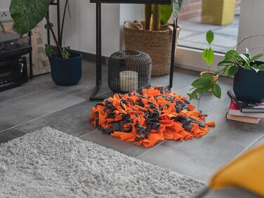 Килимок для собак TrendPet для нюхання, 48x48 см, 10 см товщина, нековзний, оранжевий