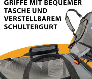 Переноска для собак та котів Ferplast Voyager, 50x35x37 см, сіра, до 15 кг