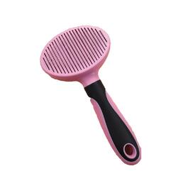 Гребінець для вичісування шерсті собак та котів, видалення відмерлої шерсті та ковтунів, чорний