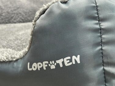 Крісло-ліжко для собак, м'яке, нековзне, знімний та пральний чохол, пухнасте (XL)