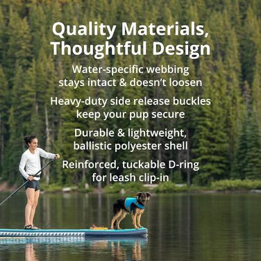 Рятувальний жилет для собак Ruffwear Float Coat, помаранчевий, середній розмір — для плавання, човнів, водних видів спорту