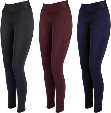 Легінси для верхової їзди PFIFF Selina з кишенею для телефону, блакитні (M)