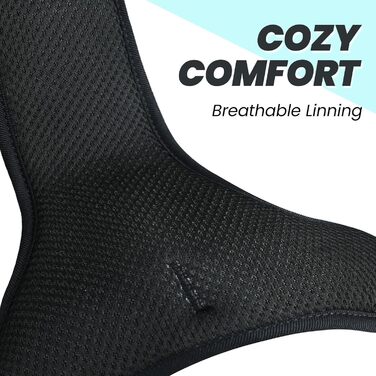 Нашийник для собак VIVAGLORY Easefit, анти-тягнучий, з ручкою, для тренувань та прогулянок, XS, оливковий (25-51 см окружність грудей)