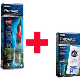Гравійний пилосос Fluval Pro VAC для акваріума з запасним фільтром