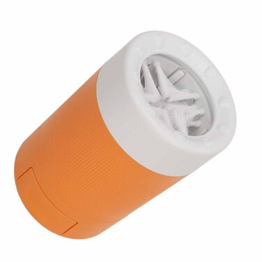 Напівавтоматичний мийник для собак, станція миття домашніх тварин з м'яким, портативним відром для миття лап для котів та собак, знімний дизайн з ABS-пластику для швидкого очищення