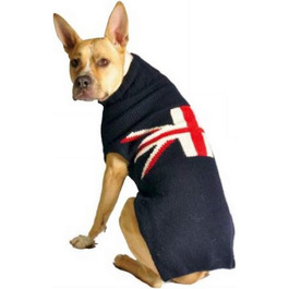 Светр для собак Chilly Dog Union Jack, розмір XXL, вовна