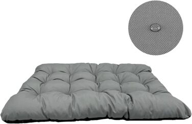 Килимок для собак KingDog Prestige: водовідштовхуючий, антиалергенний, 120x80 см, сірий