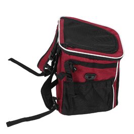 Транспортна коробка для собак FONDOTIN: рюкзак для маленьких собак з віднімним плечовим ременем, дихаюча сітка, складна та міцна для подорожей та активного відпочинку