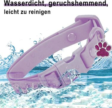 Персоналізоване собаче ошийник з металевою застібкою, двостороннє оксамитове ошийник з іменем та номером телефону, регульовані розміри для собак маленьких, середніх та великих порід