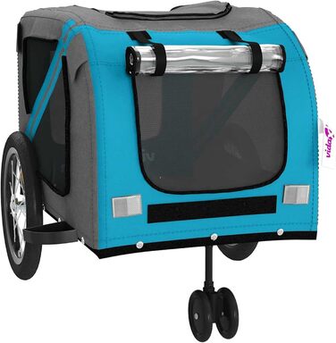 Фармінге для собак Gecheer: міцний та комфортний причіп з оксфордської тканини, блакитно-сірий