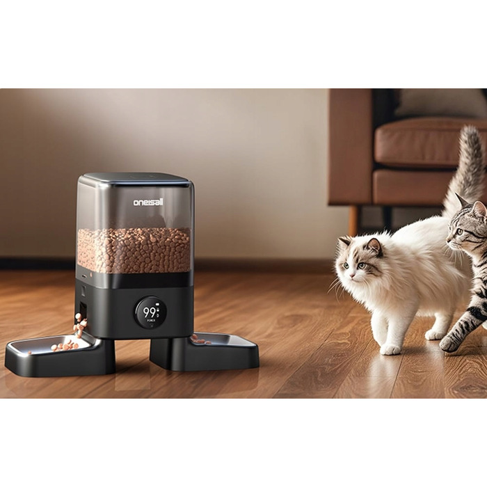 Автоматичний годувальник Oneisall, пластик, 5000 мл