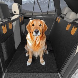 Водонепроникна автодека Dogat для собак з боковим захистом та оглядовим вікном, з кріпленням на ремінь безпеки, легко миється