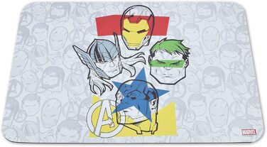 Набір для годування собак Marvel Avengers: Силіконовий килимок з неслизькою основою | Захист від протікання