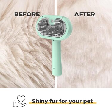 Розпилювач-гребінь для котів: видалення котушок та бруду, догляд за шерстю, синій