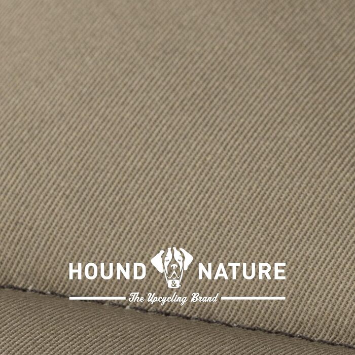 HOUND & NATURE Еко ковдра для собак Davos – м'який та утеплений килимок для собак, гігієнічна, міцна та екологічна термоковдра, машинне прання, розмір М (80x60 см), колір тауп