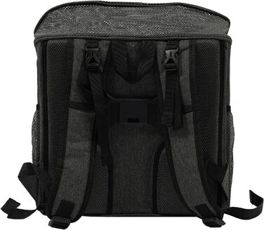 Корзина для собак на велосипед 2-в-1, сіра: зручна та безпечна переноска для тварин