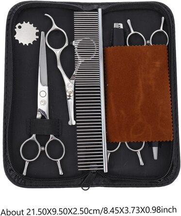 Набір для стрижки собак BESPORTBLE: професійна та домашня стрижка, нержавіюча сталь