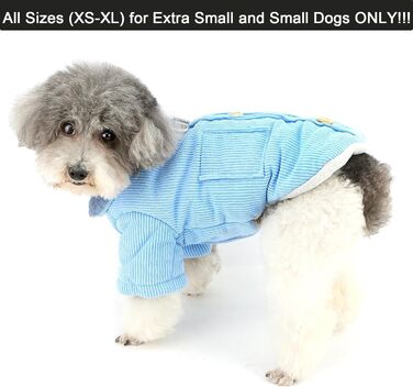 Зунеа Куртка для собак з кордурової тканини, тепла, з флісовою підкладкою, для цуценят, з кільцем D, мила, для холодної погоди, тепла, для чихуахуа, зелена, розмір XS