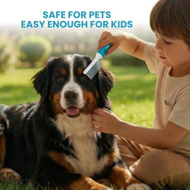 Щітка для вичісування собак і котів з нержавіючою сталлю, для видалення ковтунів та бруду