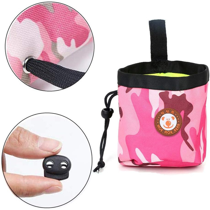 Набір для прогулянок з собакою: сумка-органайзер з диспенсером для пакетів, іграшка та корм для подорожей