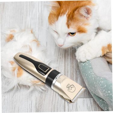 Електричний триммер для собак Yardwe - тиха та безпечна машинка для грумінгу тварин з титановим лезом