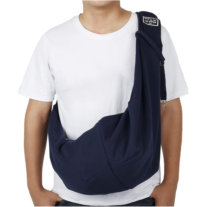 Сумка-переноска для собак, кошенят та інших тварин. Зручна сумка-слінг для прогулянок та подорожей. Матеріал: Оксфорд, сітка.