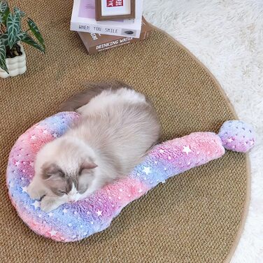 Подушка для собак CHULPET, велика, знімний чохол, світиться в темряві, м'яка підголовник для глибокого сну