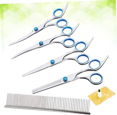 Набір професійних ножиць для грумінгу собак та котів, 6 дюймів, нержавіюча сталь