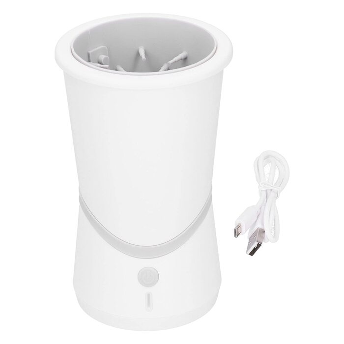 Електричний очищувач лап для домашніх тварин, USB-зарядка, автоматична мийка лап для собак і котів, інструмент для чищення, м'які силіконові щетинки, знімне дизайн