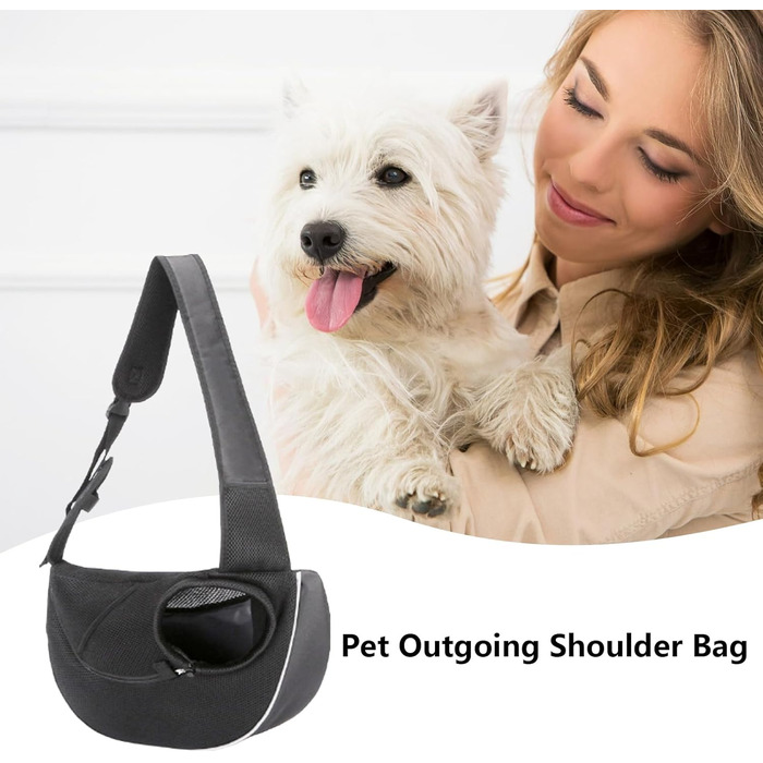 Сумка-переноска для собак та котів | Дихаюча тканина Оксфорд з сіткою | Зручна переноска для маленьких собак та кошенят | Складана переноска для подорожей з регульованим ременем