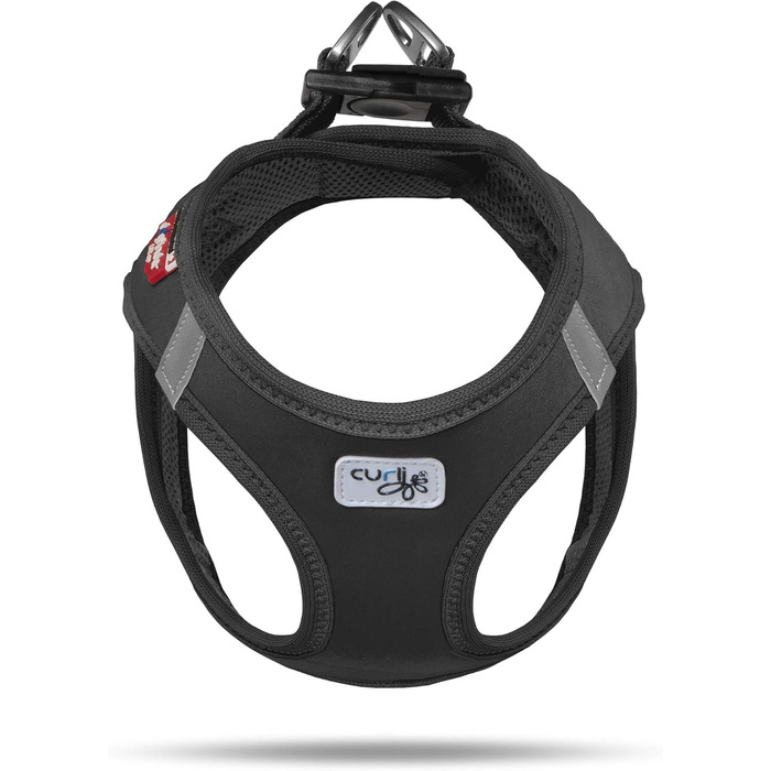 Шарнірний жилет-нагрудник Softshell чорного кольору, розмір 3XS