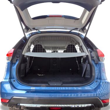 Сітка для собак Travall Nissan X-Trail (2013-2021) - захист багажника, міцний сталевий захист для транспортування собак
