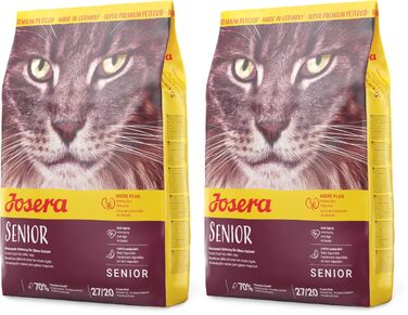 Сухий корм для літніх котів JOSERA Senior, без пшениці, 10 кг