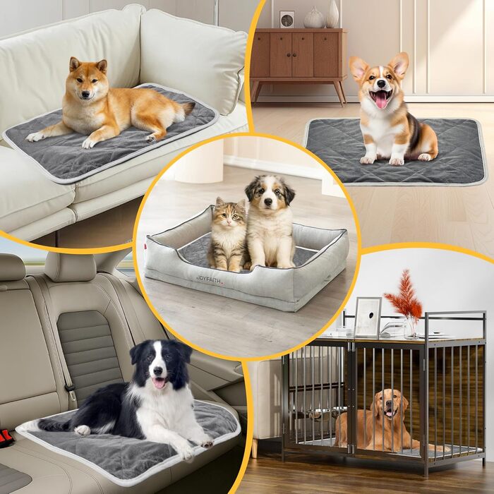 Самогріюча ковдра для котів та собак - тепла підстилка для тварин, XL 58x88 см