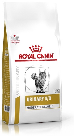 Сухий корм Royal Canin Veterinary Diet Urinary S/O Moderate Calorie для котів, 9 кг