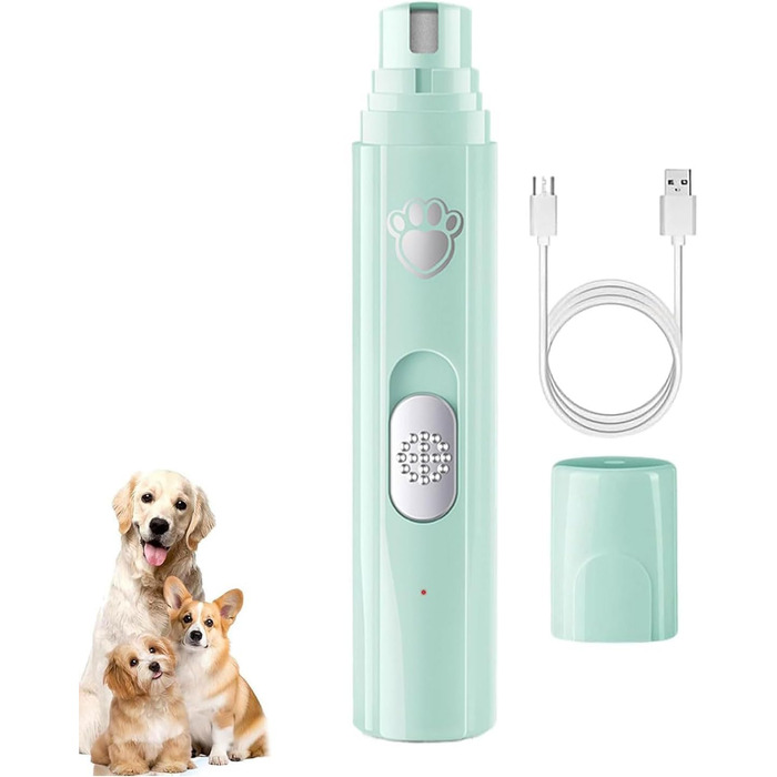 Набір для грумінгу собак KrllenSchleifer Pro Set: безболісний триммер для грумінгу, 2 швидкості, для собак великих, середніх та малих порід, котів