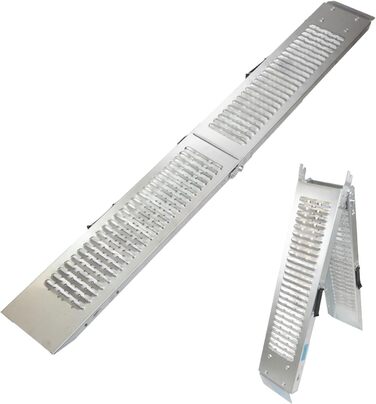 Рампа для навантаження TRUTZHOLM, 189 см, 200 кг, сталь, сіра, з рифленням