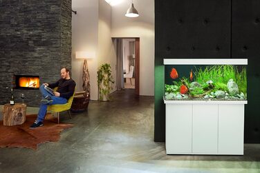 Акваріум Juwel Rio 350 LED з тумбою, білий