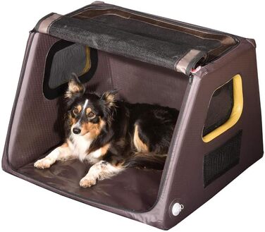 Надувна переносна собача будка TAMI M - переносна собача будка, переносна клітка для собак, автокрісло для собак