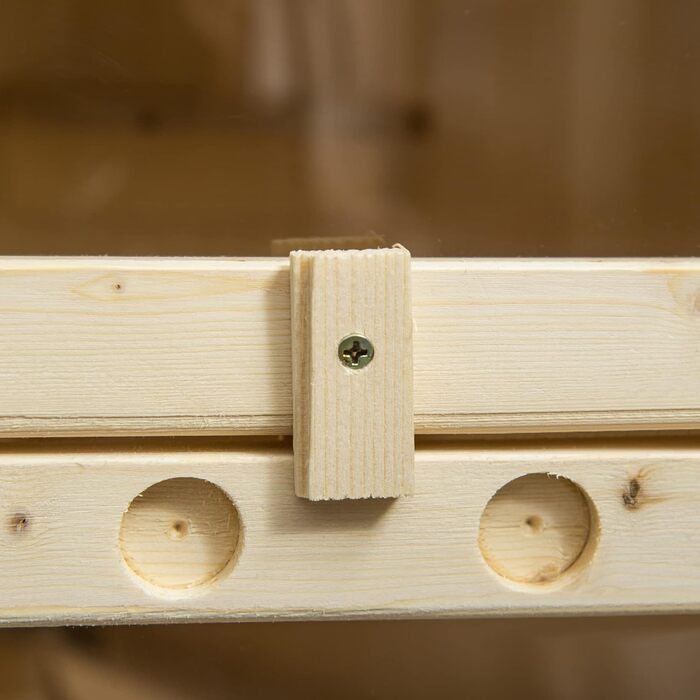 Клітка для гризунів PawHut 5 поверхів, 60 x 40 x 120 см, з драбиною, з натурального дерева, для хом'яків, мишей, дрібних тварин