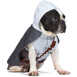 Офіційний костюм Мандалорця Star Wars для собак, розмір L, поліестер, з капюшоном та накидкою