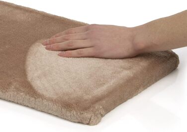 Кішка ліжко на віконний підвіконня - Snuggly Place - велике, м'яке, миється, 75 x 35 см (Бежевий)