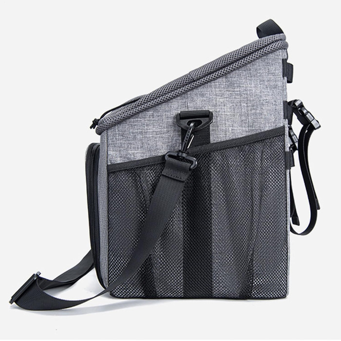 Корзина для собак Renopfect на велосипед - дихаюча, знімний чохол для прогулянок та кемпінгу