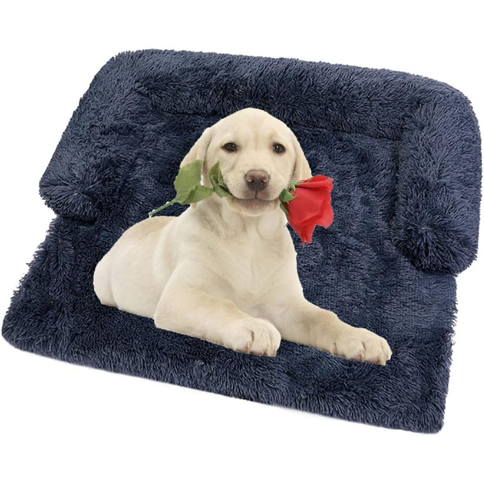 М'який лежак для собак та котів: лежанка-матрац, захист дивану, водонепроникна підкладка, 110x95x15 см, темно-сірий