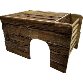 Будиночок для гризунів Dehner Harpo 40x29x25 см, натуральна ялина