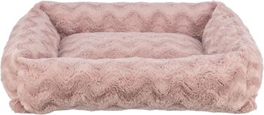 Ортопедичне ліжко для собак TRIXIE Vital Loki, 65x50 см, рожеве - м'яке ліжко з Memory Foam для маленьких собак, суглобово-захисне