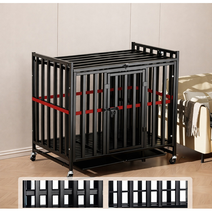 Металева клітка MatMay, 72 x 110 x 95 см